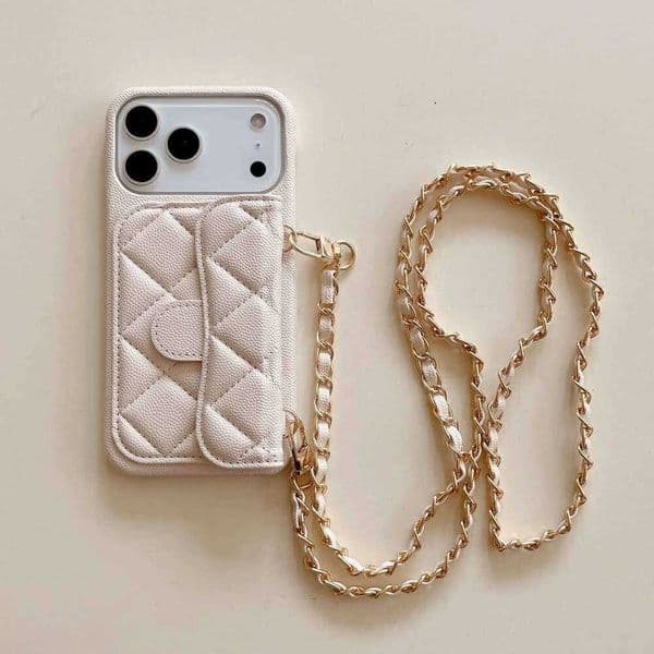 H260305 Crossbody Lanyard Phone Case Strap for Wallet IPhone 13 Cover 14 Holder 15 16 Shoder 17 Leather Pro Max Card Y260602
