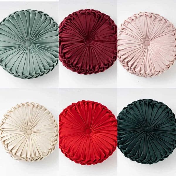 sofa cushion tatami ating window low for daily life R 1 piece pumpkin low solid color veet low round dandelion W240816 Y260601