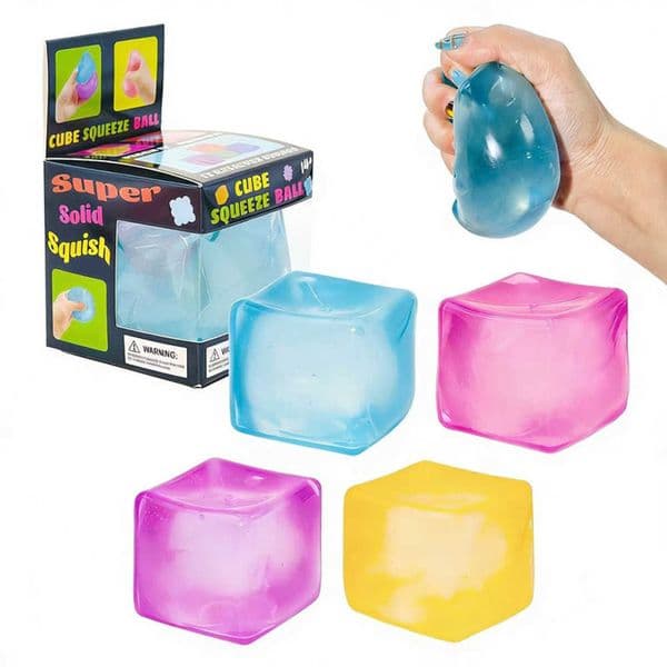 Cube Needoh Nice Maltose no Squeeze Ball Stress Relief dumpling Various Decompression Toy by sea Childrens Toys a1d Y260601