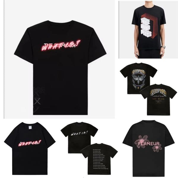 Men's T Shirts 2026 Flaneur Homme Floral Graphic Brand Pattern Printed T-shirts Summer Luxury Cotton Hip-hop Classic Fashion Style Men 'and Women' Top Tees e9 39