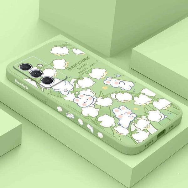 Wind Chime Bunny Case For Samsung Galaxy A56 A36 A26 A54 A34 A24 A16 A14 A06 A05 A73 A53 A33 A23 A13 A72 A52 A32 A22 A12 A71 A51