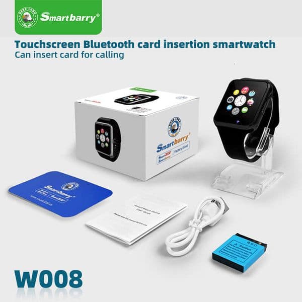 Cross-Border Hot Item W008 2G SIM Card 1.44 Screen Smart Watch W007 In Stock Wholesale