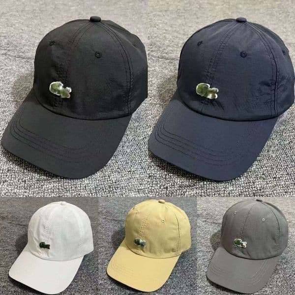 Small embroidered quick-dry baseball cap, European and American trendy brand, unisex outdoor casual versatile sun hat