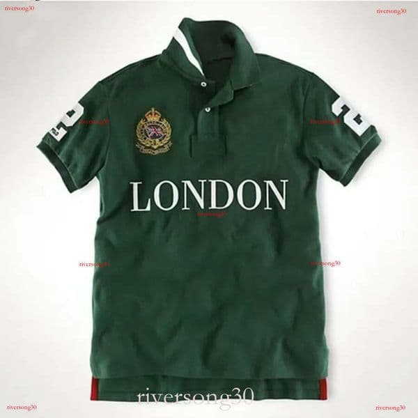 Designer Polo jersey Shirts for Mens T Shirt Designer Shirts for Men City Name ITALIA Chicago New York Short Sleeve Cotton Casual embroidery Summer Fashion Tee cb0