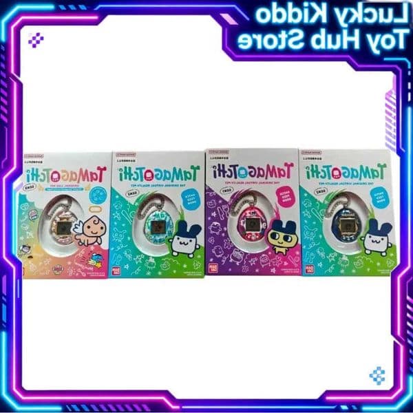 Tamagotchi Bandai Original Virtual Pet Electronic Game Console Retro Replica Portable Keychain For Adult Collection L260603QBEG