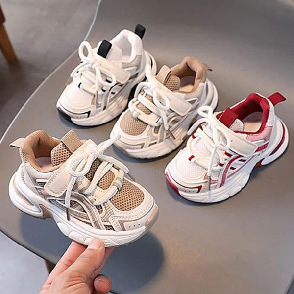 Kids Mesh Breathable Sports Shoe Lightweight Versatile Infant Boys Girls Baby Casual Shoes Spring Autumn Children Running Shoes260601