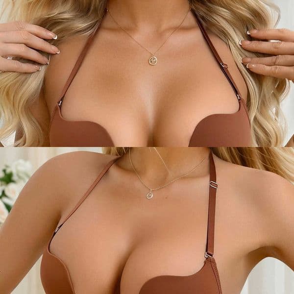 New Fashionable and Sexy 3/4 Cup Brown Underwear Collection Pulling Bra Beautiful Back Party Womens Lingerie J2943 L260602