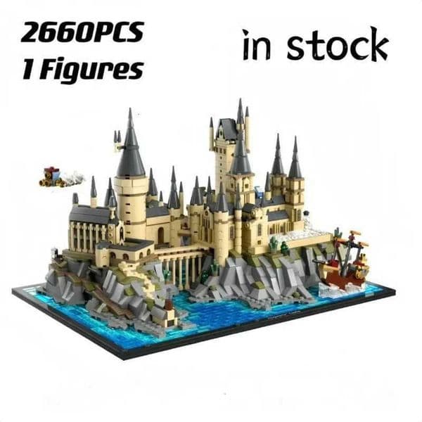 Toy 2660PCS Magic For Castle And Kids Grounds Architecture Building Z250915 Blocks MOC Children Construction Bricks Set Y260602