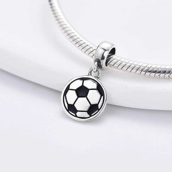 New 925 Fashion Sterling Silver Circular Hollowed-out Round Beads Pendant Charm Fit Bracelet DIY Fine Jewelry C260602