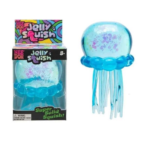 Relief Prum BY in Stock Stress NeeDoh Jelly SEA Jellyfish Squishy Fidget Toy TPR Game Maltose Soft Decompression Glue Toy Gradient Color Interactive Y260601