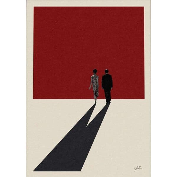 Retro Simple Color Background Design Movie Character Car Poster Canvas Painting Wall Art Pictures Home Decor 26L0602