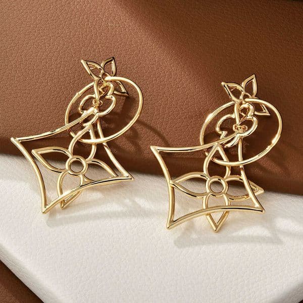 fashionable earrings circle Womens gold geometric Jewelry hollow square Earrings simple stud personty earrings perfect for casual gathering Z260602