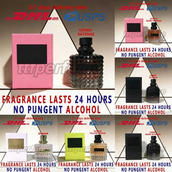 Women Receipt Fragrances Luxury Men Designer Parfum Perfume Cologne Unisex 100ml 34oz Long Lasting Smell High quality perfume fragrance lasts 24 hours n