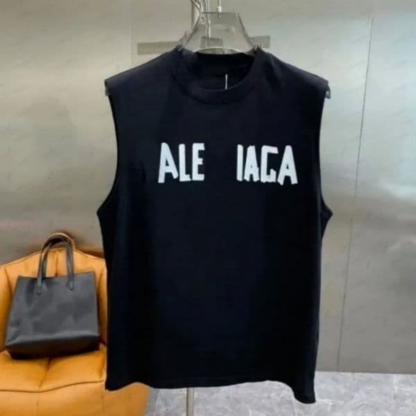 Designer Men's T-Shirts t shirt tank top women cropped men shirts sleeveless tee crop pure cotton sportswear vest unisex US Size S-2XL 100% cotton