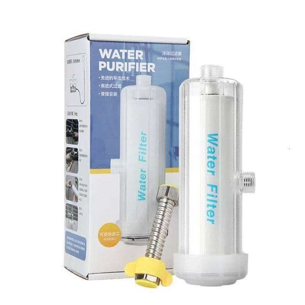 Shower Filter, High Pressure Bathroom Water Purifier, Removes Chlorine and Impurities, Universal Fit, Easy Install