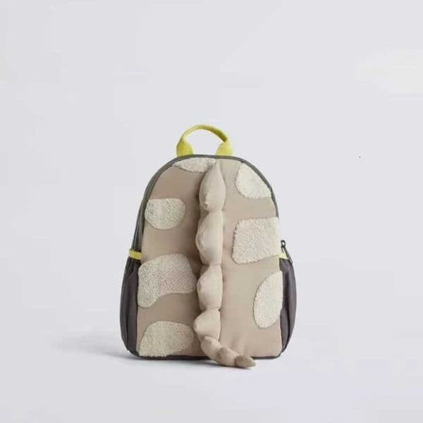 Tail 2026 New 3D Dinosaur Backpack for Kids Cute Toddler Schoolbag Lightweight Kindergarten Backpack for Boys and Girls M260602