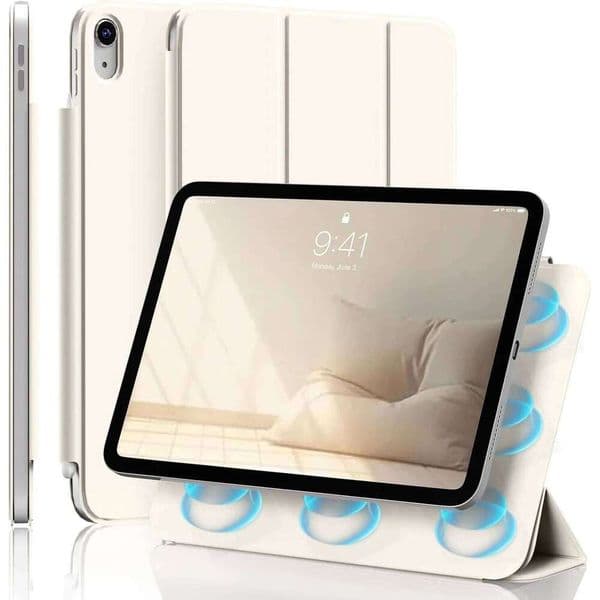 ZOYU for iPad A16 10/11th Ultra-Slim & Light, Strong Magnetic Attachment Case,iPad Pro 11 12.9 Air 4/5th 11/13 mini 6/7th Cover W260602