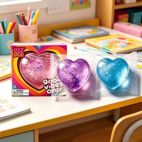 New NeeDoh Schylling Maltose Slow Rebound Release Emotional Stress Relief Pinch Music Toy Gift 26L0602
