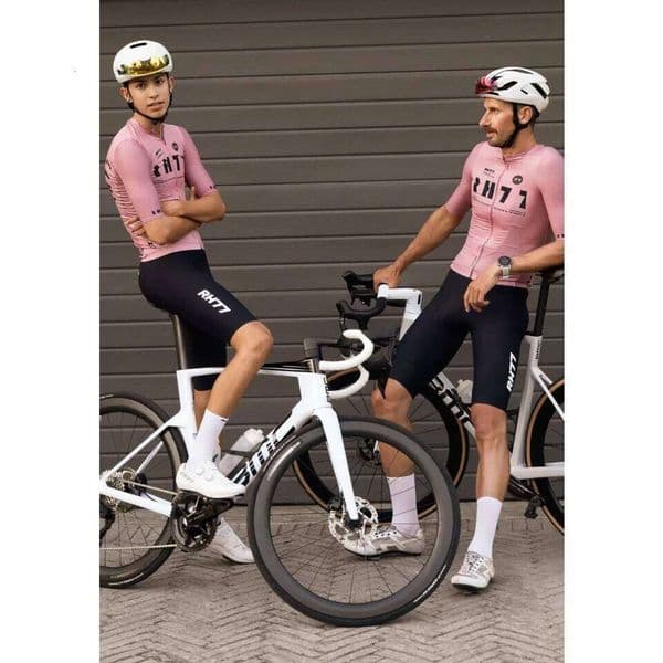RH77 Cycling Men's Short Sleeve Jerseys Ciclismo Hombre Quick Dry Breathable Mtb Clothing Road Bike Shirts high quality 26Y0602