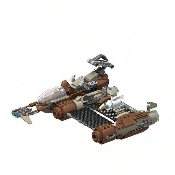 MOC 323pcs Jawa Speeder 2 0 Star Battle Model Building Blocks Christmas Gifts Toy Architecture DIY Creative Idea Education L260602KX3W