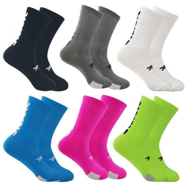Cycling 5 Pairs Socks Men Bicycle Sport Running Bike Socks Mid Tube Compression Outdoor Racing MTB Road Bike Socks Breathable H260602