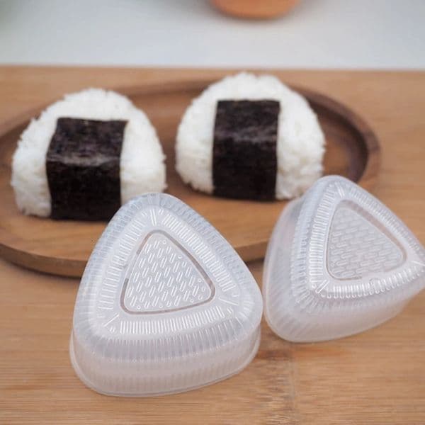 1set Onigiri Mold Accessories Kit Maker Sushi Bento Sushi Ball Japanese DIY Triangular Food Sushi Mold 260529