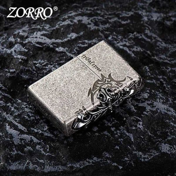 painted carved kerosine lighter windproof grinding wheel lighter mens gift smoking accessoriesJ260603