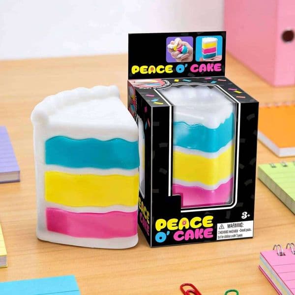 Hot NeeDoh Peace Cake Pinch Music Sensory Squeeze Toy Office Stress Relieving 26L0603