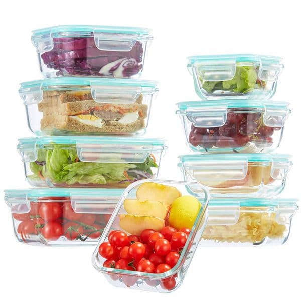 Glass Preservation Box, Storage With A Sealing Lid To Keep Fresh, Food Lunch Box
