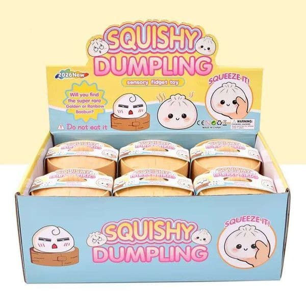 1pcs random color Glitter Squishies Bun Baozi Dumpling Mystery Box Colorful Food Squishy Sensory Fidget Toy Anti Stress Squeeze Ball 26L0603