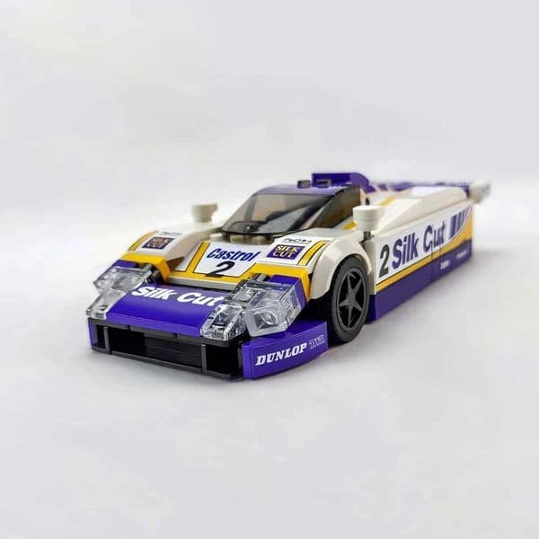 MOC-110091 Racing Series 1988 World Sports Car Championship XJR-9 Speed Model Building Blocks Childrens Toy Boy Gift Set C260603