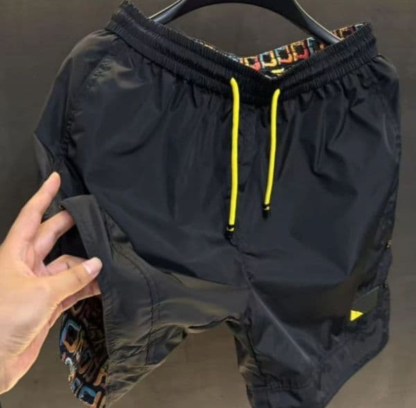 Summer men casual Devil shorts thin loose fashion men's sports five-point beach pants
