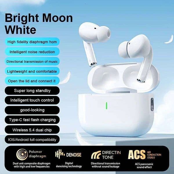 New Wireless Earbuds - Long Range Dual Stereo In Ear Earphones, Suitable for Sports And Gaming, Comfortable Touch Control 26Y0603