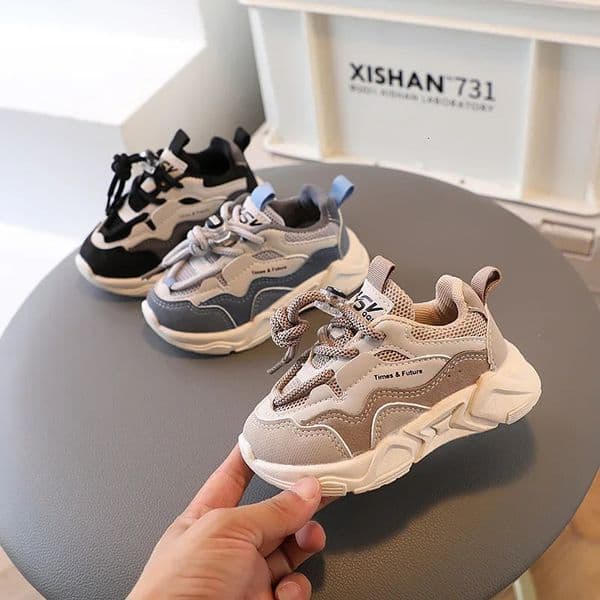 Spring Autumn Kids Sport Shoes Boys Children Outdoor Running Sneakers Fashion Mesh Breathable260603