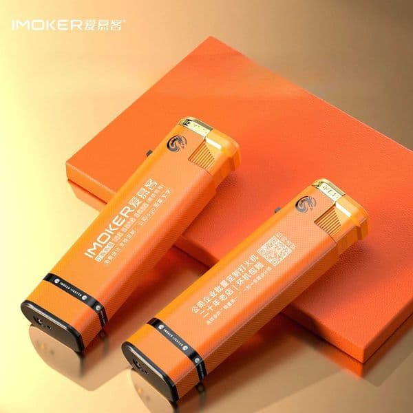 Windproof Blue Fashion Flame Gas Lighter He Wholes Thick Durable Cigar Lighter Custi Outdoor Travel Survival Tool Gift J260603