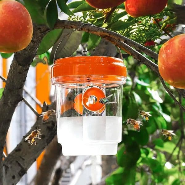 Large Wasp Traps Waterproof Hanging Hornets Trap for Indoor Outdoor Reusable Garden Fruit Fly Catcher Pest Control Tools 260529