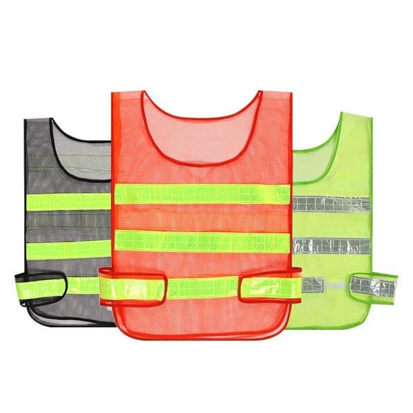 Safety Clothing Reflective Vest Hollow grid vest high visibility Warning safety working Construction Traffic vest