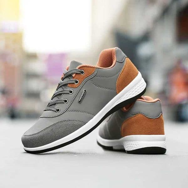 Leisure Men Shoes Spring Autumn Waterproof Walking Sneakers Male Leather Sports Shoes Non-Slip Footwear Tennis for Men X260603