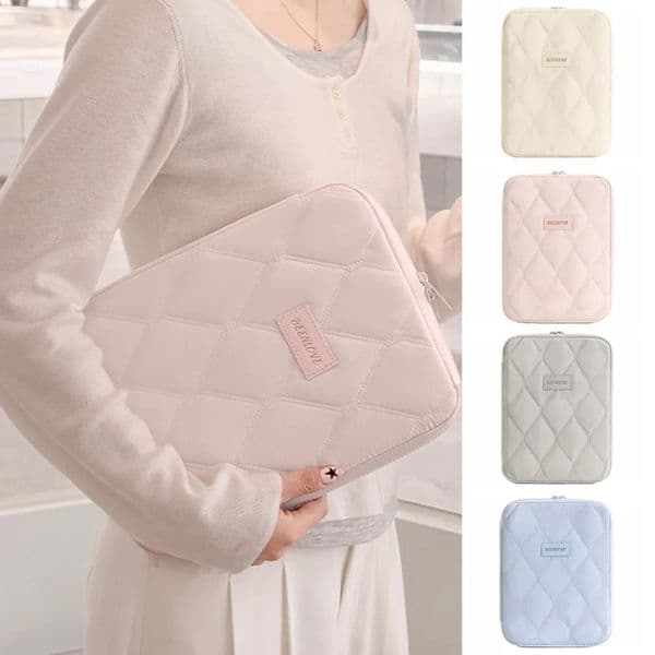 Soft Case Tablet Sleeve Cover Bag Korean Style Shockproof Laptop Protective Thin Cute Pouch GirlsLadyWomen 260603