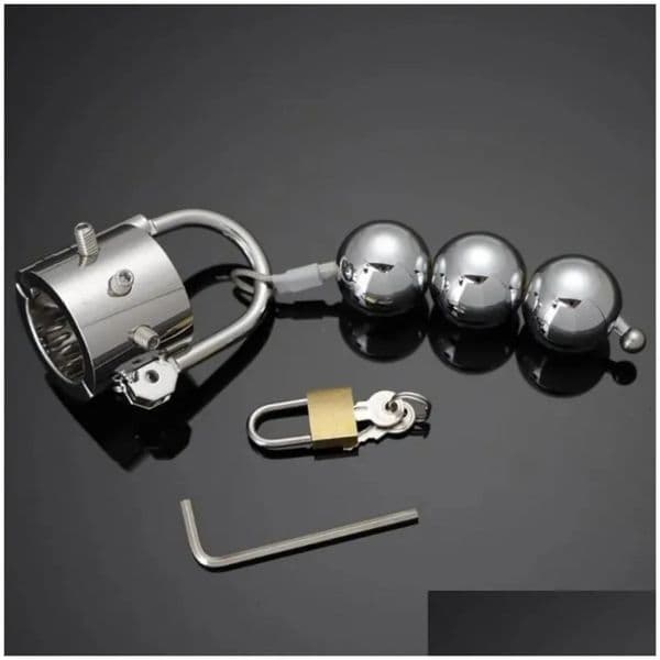 2026 adult toys Chastity Cage Scrotum Leg Massagers Cockrings Heavy Ball Stretcher Cbt Torture Spike Penis Cock Rings Toys For Men Gay Masturbator 00660