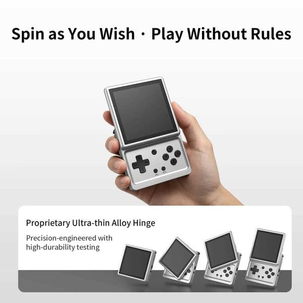 Game Rotate Retro Handheld ANBERNIC RG Console Android 12 T618 35 IPS Sn Game Emator 3GB32GB WiFi Portable GamingJ260603