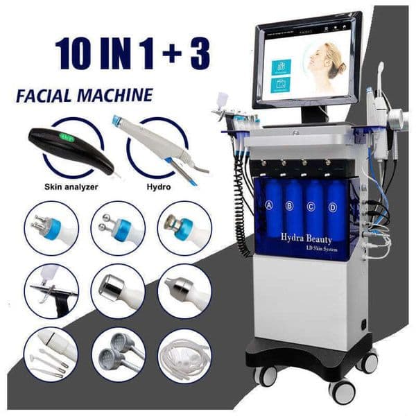 Multifunction Facial Cleaning Skin Treatment Peeling Hydro Water Dermabrasion Deep Cleaning Machine Microdermabrasion Machine