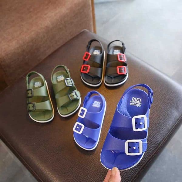 Boys Kids Sandals Girls Beach Shoes Soft Lightweight Closed-Toe Outdoor Children's Toddler Sandasl for Baby Shoes Summer L2606031