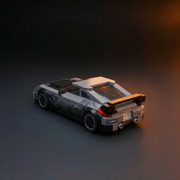 291pcs Furious Tokyo Drift Building Blocks MOC Takashis 2002/03 Fairlady Z Z33 350Z Veilside Bricks Toys for Adults Gifts C260603