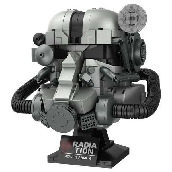 1168PCS MOC Creative Expert Power Armor Radiation Gas Mask Model Building Blocks Educational Brick Puzzle Toy GiftJ260603