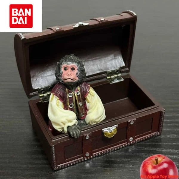 JXK 16 Scale Pirate Monkey Bucket Box Set Healing Action Figure Animal Model Toy Collection Desktop Decoration Display Fans L260603SCP8