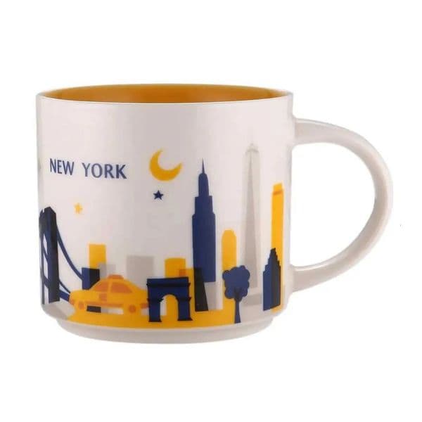 Luxury Designer Bone China Global Collection Ceramic Japan England dinnerware London Paris Hawaii Chicago New York City Mug 400Ml china Free Ship 15