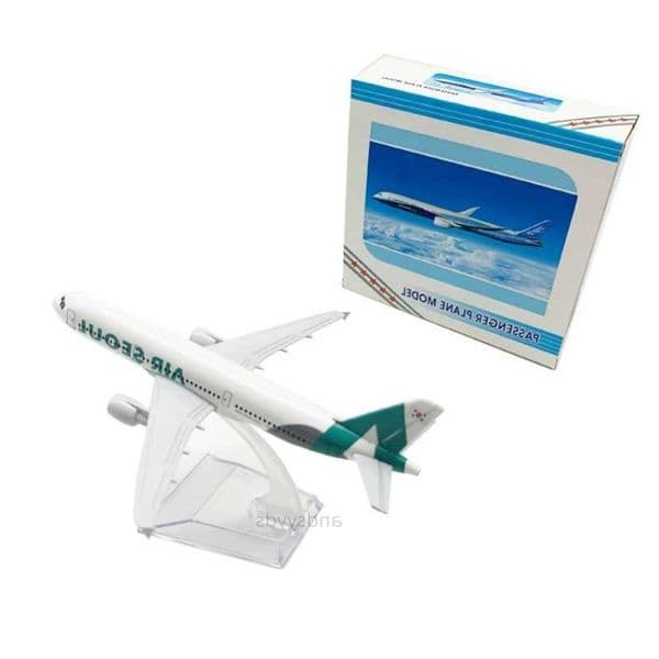 Metal Replica Aircraft Model 16CM Air Seoul Airways a320 A320 Scale 1 /400 Model Planes With Landing Gear Aviation Simulation L260603DMA8