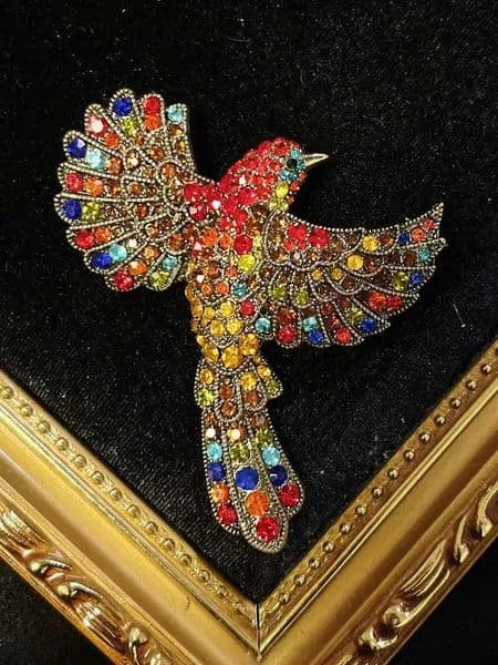 Shining Full SKEDS Middle Design Crystal Brooch Vintage Pin Luxury For Women Men Retro Classic Exquisite Antique Badges Corsages X260603