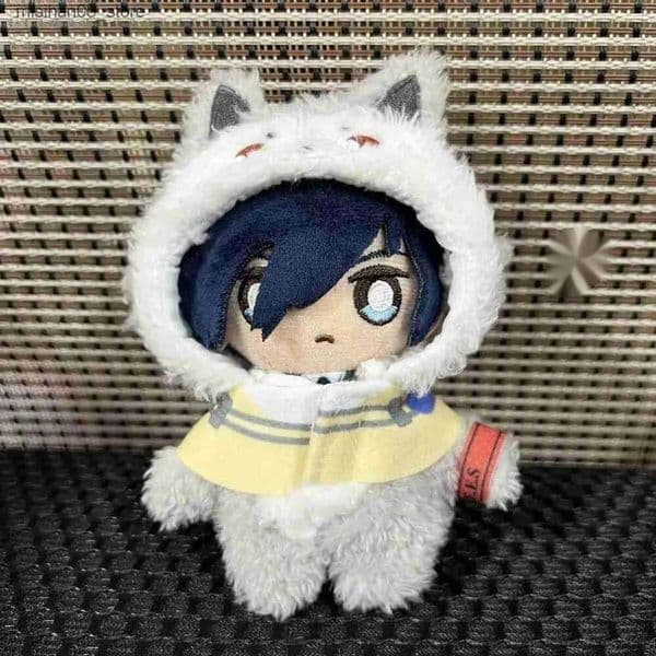 Plush Dolls 10cm Yuki Makoto clown Narukami Yu anime toy cute cartoon plush character keychain bag pendant fan Christmas gift Q240322